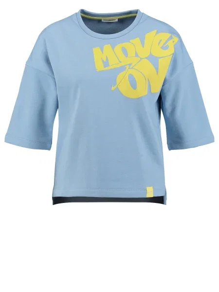 Key Largo Tricou Move on deschis / galben lămâie albastru