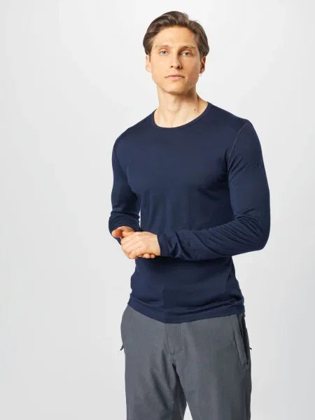 ICEBREAKER Tricou funcțional Oasis bleumarin