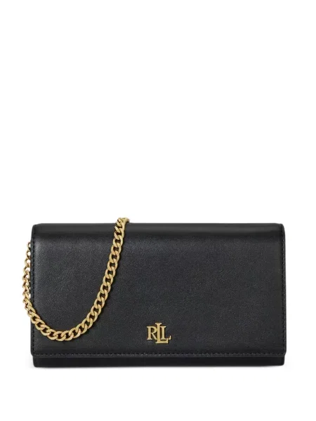 Colier Lauren Ralph Lauren cu bretele cu autograf negru