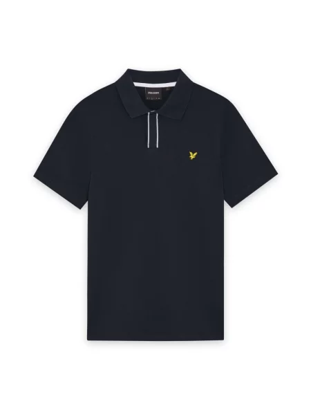 Koszulka polo Lyle & Scott niebieska