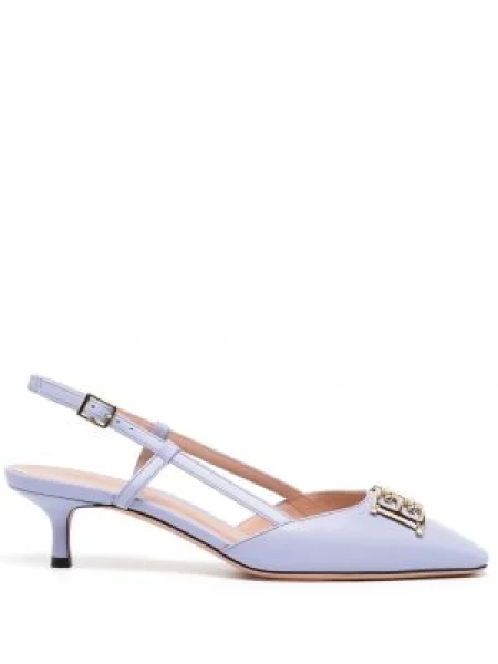 Pantofi cu toc Bally violet