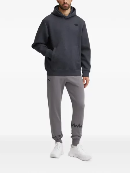 Hanorac cu glugă The North Face gri