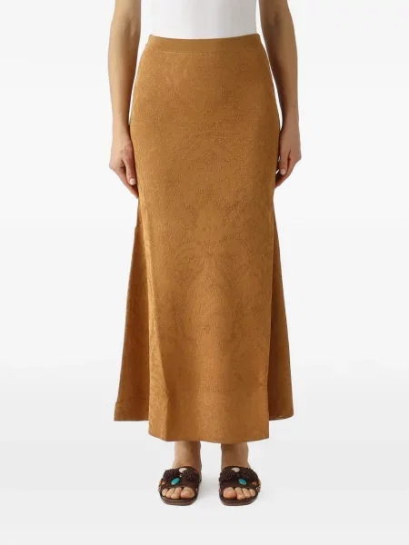 Fustă Twinset cu model floral tricotate