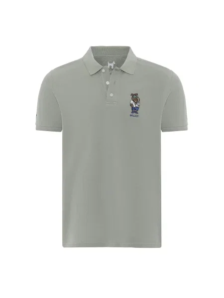 Williot Majica Victor rjava / kaki bela