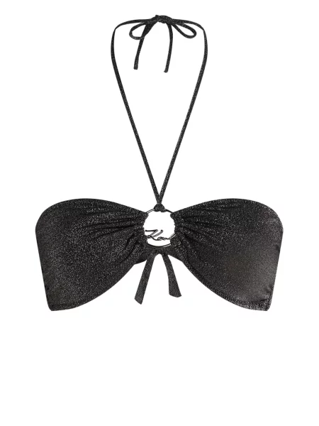Bikini Karl Lagerfeld negru