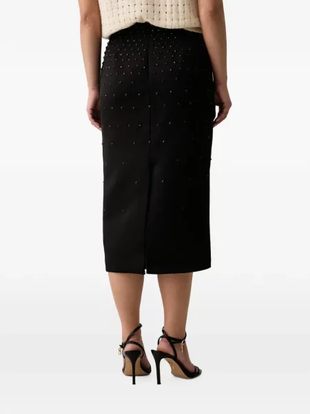 Fustă tip creion Trussardi negru