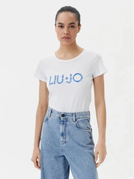 Тениска Liu Jo Beachwear бяло