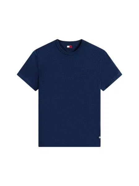Majica Tommy Hilfiger Jeans s kratkimi rokavi modra
