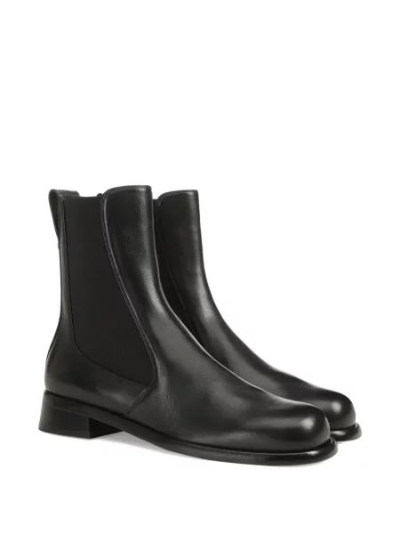 Botine chelsea Sergio Rossi din piele negru