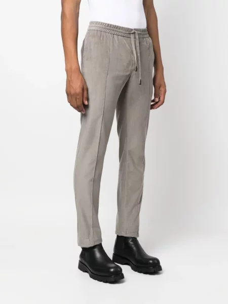 Pantaloni Brioni cu cordon gri