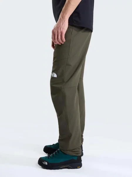 Зауженные лыжные штаны The North Face зеленые