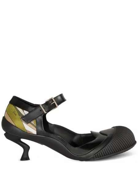 Pantofi cu toc Pucci negru