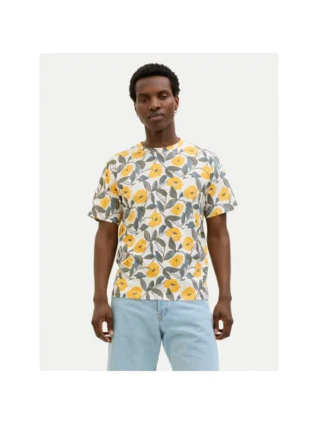 Jack&Jones Póló Almeria Regular Fit bézs