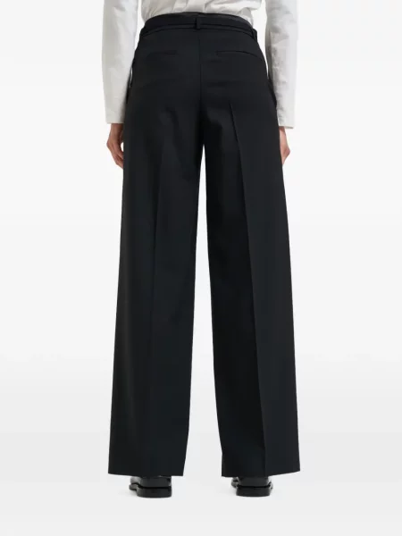 Cu centură pantaloni Peserico negru