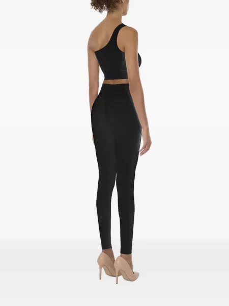 Leggings Wolford tricotate negru