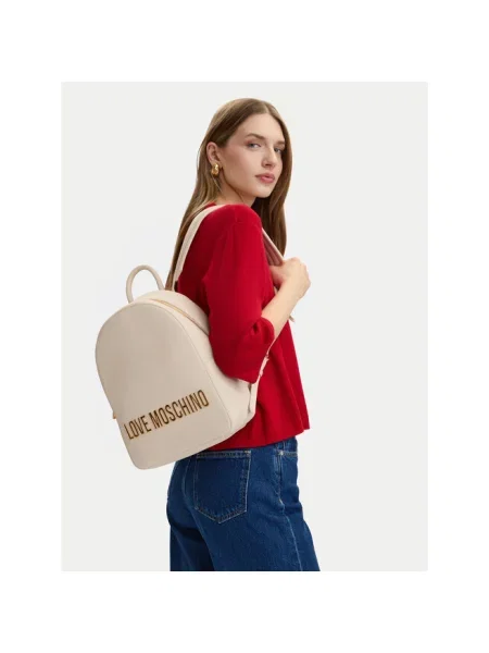 Plecak LOVE MOSCHINO biały