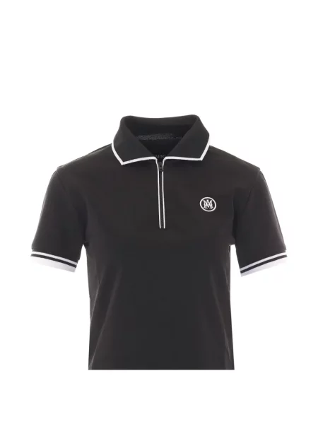 Tricou polo Amiri cu broderie negru