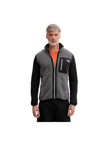 Bluza rozpinana The North Face szara