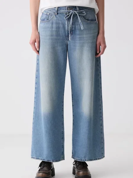 Levi's blugi straight pentru femei XL STRAIGHT albastru