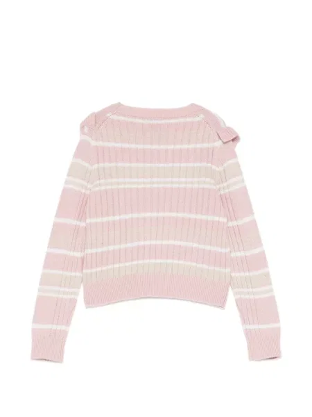 Sweter dziecięcy Emporio Armani różowy