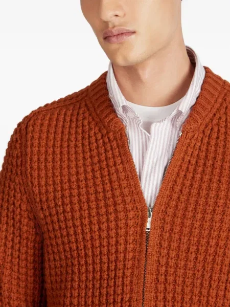 Cardigan Zanone portocaliu