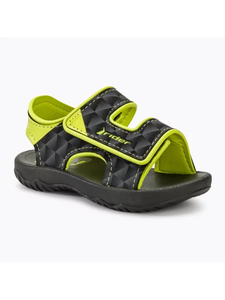 Детски сандали RIDER Basic Sandal V Baby black/neon yellow черно