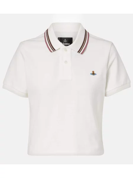 Polo Vivienne Westwood clasic alb
