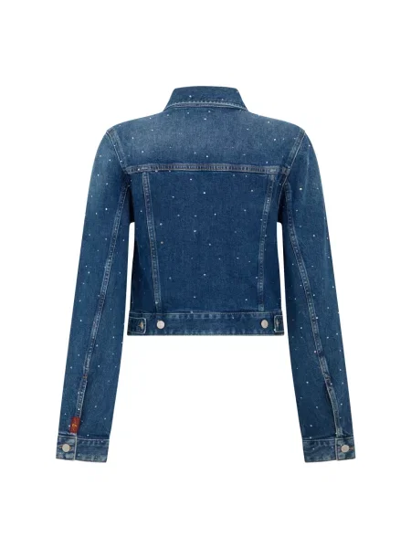Kurtka jeansowa 7 For All Mankind niebieska