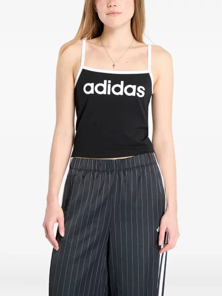 Top sport Adidas cu dungi de catifea cord tenis albastru