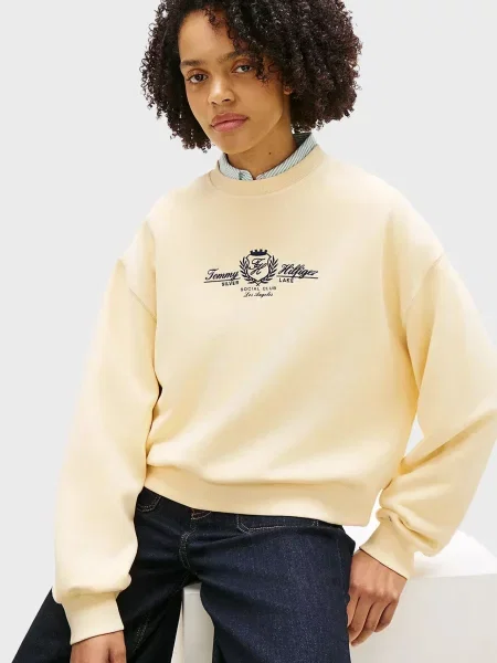 Світшот Tommy Hilfiger бежевий