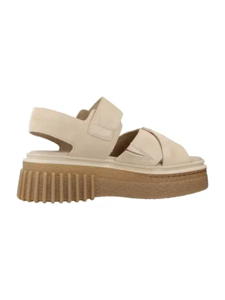 Sandale Clarks maro