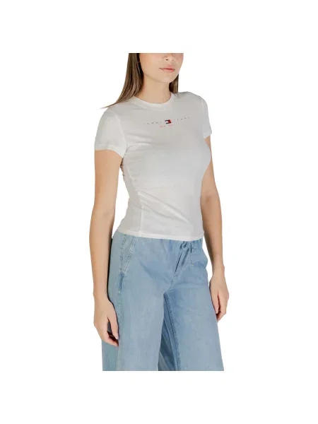 Tričko Tommy Jeans bílé