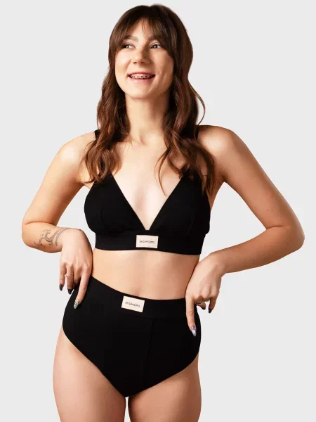 Бюстгальтер Brabrabra чорний