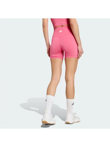 Legíny 3 Stripes Studio All Me Booty Short růžové