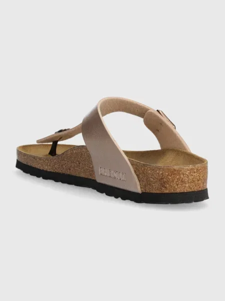 Žabky Birkenstock Gizeh na plochém růžová