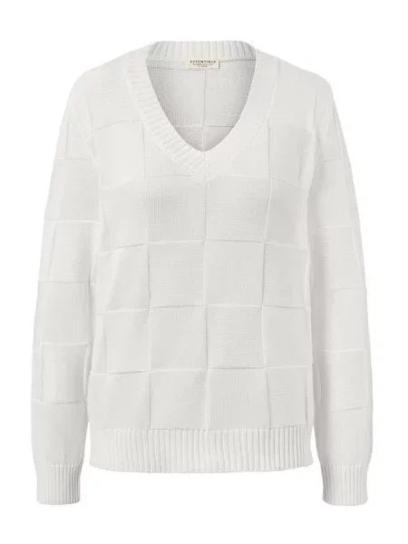 Джемпер Tchibo бавовна/поліамід білий