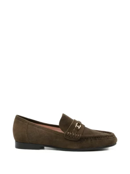 Pantofi loafer Coccinelle din piele de căprioară maro