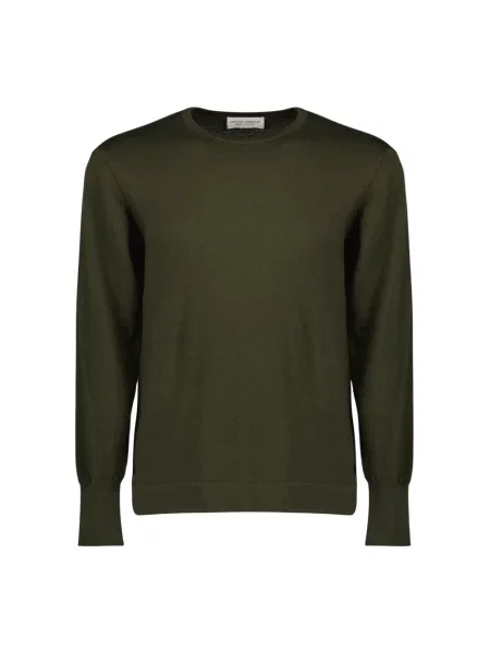Sweter Officine Generale wełniany zielony