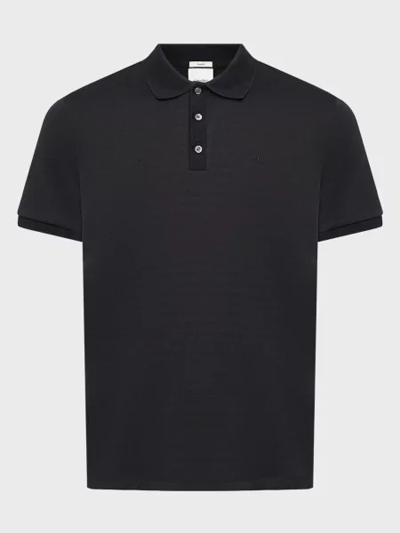 Поло Calvin Klein в полоску черное