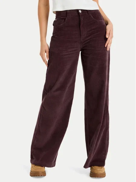 Roxy Pantaloni din Surf On Cloud Cord maro