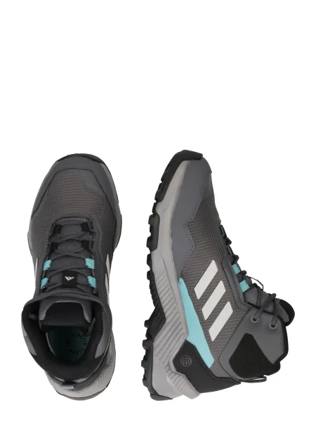 Trekingové gumáky Adidas Terrex sivá