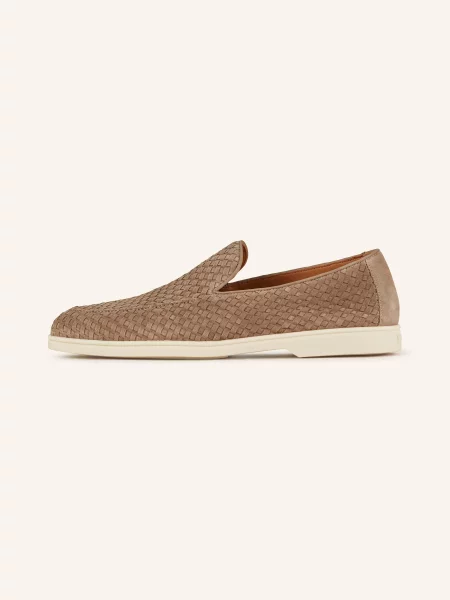 Doucal's Mokasyny beige beżowe