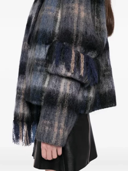 Кариран блейзър Loewe синьо