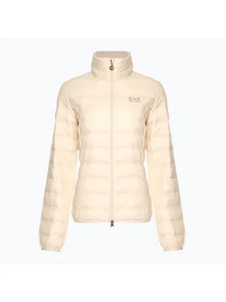 Olcsóbban. Női Emporio Armani Train Core Eco Down Ultra Light sapkás szürke kabát. Méret: M fehér