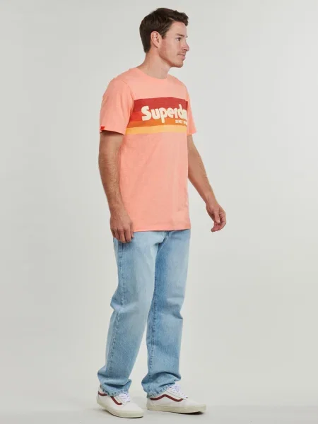 Tricou Superdry portocaliu