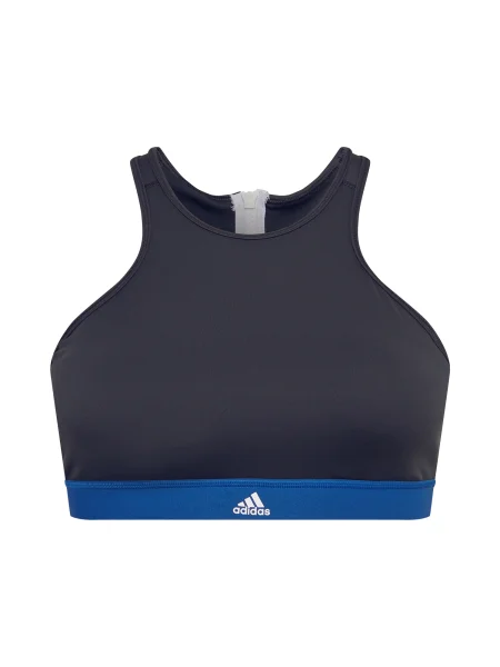 ADIDAS SPORTSWEAR Sportovní podprsenka VARSITY modrá / černá bílá