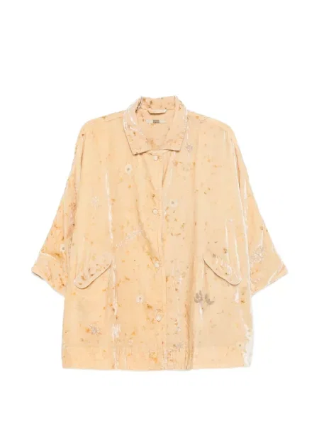 Palton Aodress cu paiete cu model floral