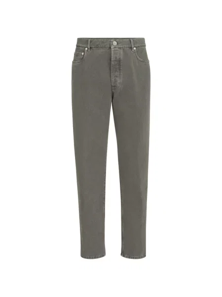 Pantaloni Brunello Cucinelli cu 5 buzunare gri