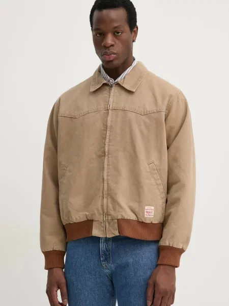 Levi's geaca EMBARCADERO AVIATOR JKT de tranzitie maro
