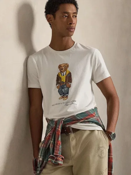 Polokošeľa Polo Ralph Lauren béžová
